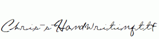 Chris-s-Handwriting.ttf