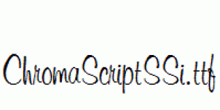 ChromaScriptSSi.ttf