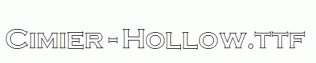 Cimier-Hollow.ttf