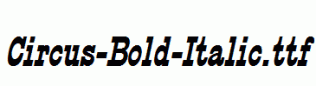 Circus-Bold-Italic.ttf