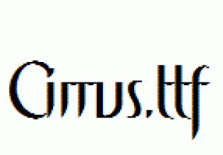 Cirrus.ttf