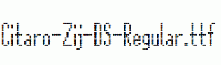 Citaro-Zij-DS-Regular.ttf
