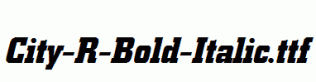 City-R-Bold-Italic.ttf