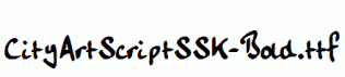 CityArtScriptSSK-Bold.ttf