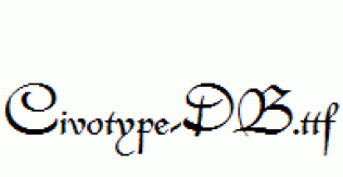 Civotype-DB.ttf