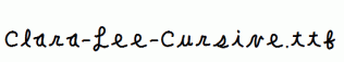 Clara-Lee-Cursive.ttf