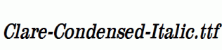 Clare-Condensed-Italic.ttf
