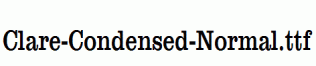 Clare-Condensed-Normal.ttf