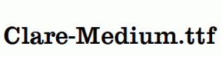 Clare-Medium.ttf