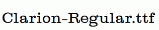 Clarion-Regular.ttf