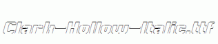 Clark-Hollow-Italic.ttf