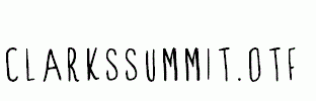 ClarksSummit.otf