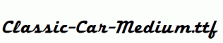 Classic-Car-Medium.ttf