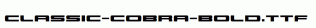 Classic-Cobra-Bold.ttf