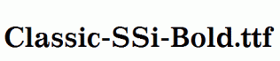 Classic-SSi-Bold.ttf