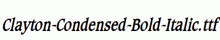 Clayton-Condensed-Bold-Italic.ttf