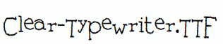 Clear-Typewriter.ttf