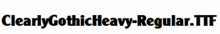 ClearlyGothicHeavy-Regular.ttf