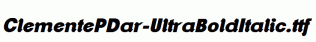 ClementePDar-UltraBoldItalic.ttf
