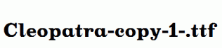 Cleopatra-copy-1-.ttf