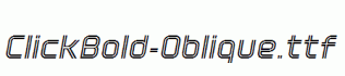 ClickBold-Oblique.ttf
