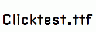 Clicktest.ttf