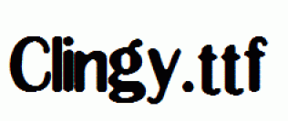 Clingy.ttf