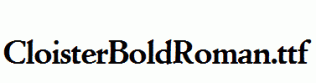 CloisterBoldRoman.ttf