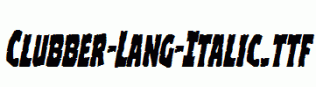 Clubber-Lang-Italic.ttf