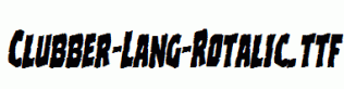 Clubber-Lang-Rotalic.ttf