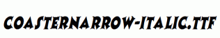 CoasterNarrow-Italic.ttf