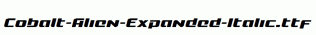 Cobalt-Alien-Expanded-Italic.ttf