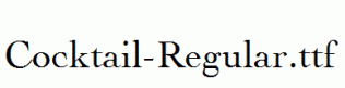 Cocktail-Regular.ttf