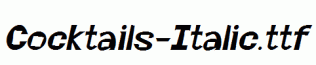 Cocktails-Italic.ttf