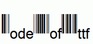 Code-3of9.ttf