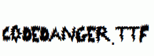 CodeDanger.ttf