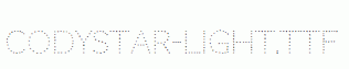 Codystar-Light.ttf