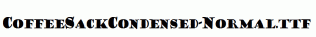 CoffeeSackCondensed-Normal.ttf