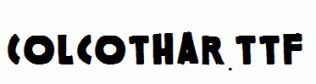 Colcothar.ttf