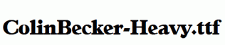 ColinBecker-Heavy.ttf