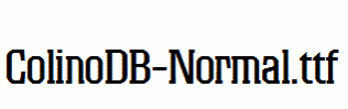 ColinoDB-Normal.ttf
