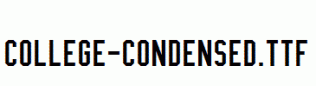 College-Condensed.ttf