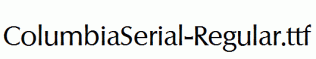 ColumbiaSerial-Regular.ttf