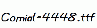 Comial-4448.ttf