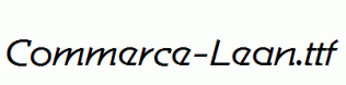 Commerce-Lean.ttf