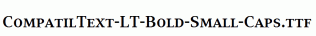 CompatilText-LT-Bold-Small-Caps.ttf