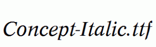 Concept-Italic.ttf