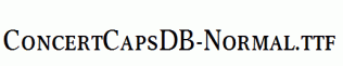 ConcertCapsDB-Normal.ttf