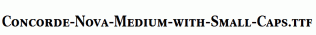 Concorde-Nova-Medium-with-Small-Caps.ttf