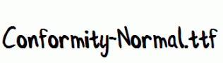 Conformity-Normal.ttf